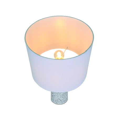 Lampa stołowa podstawa z lastryko + biały abażur Antiga NO2512625001 - Nordlux